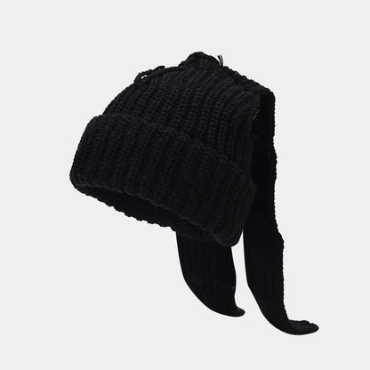 Cute Bunny Long Ears Winetr Knit Beanie Hat