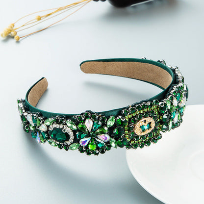 Fashion Crystal Headband Vintage Baroque Women's Hair Accessories