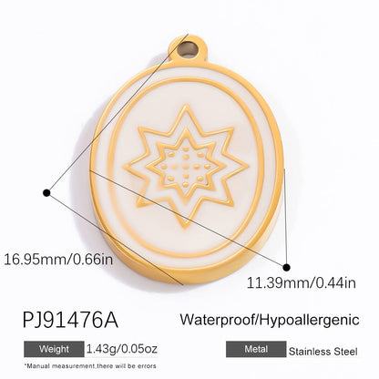 Bohemian Style Stainless Steel Beach Pendant Necklace