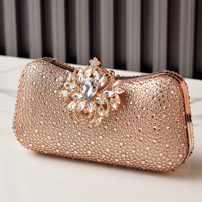 Luxury Rhinestone Evening Clutch Bag for Women