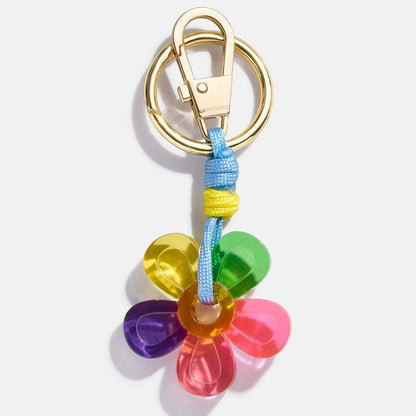 Creative Letter Rhinestone Keychain Bag Charm
