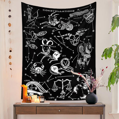 Bohemian Tapestry Room Decoration Hanging Cloth Datura Decorative Cloth Tapestry