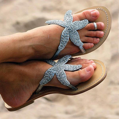 Summer Flat-Bottomed Casual Women'S Outdoor Slippers