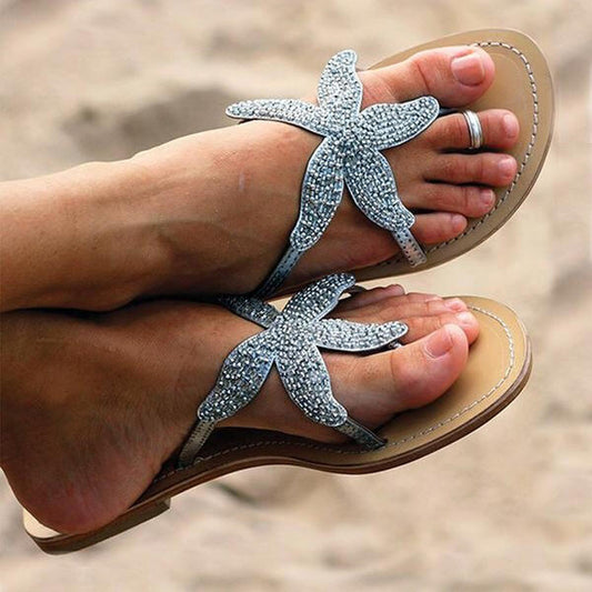 Summer Flat-Bottomed Casual Women'S Outdoor Slippers