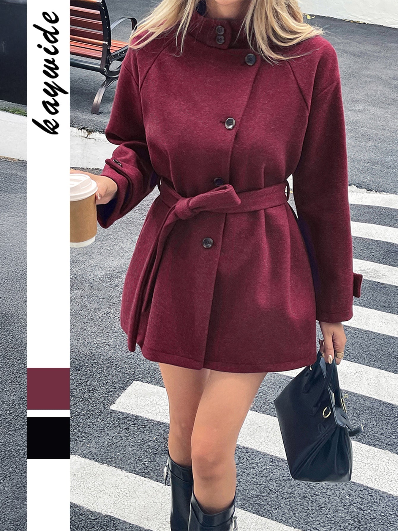 Elegant Casual Long Sleeve Sweater Coat for Women