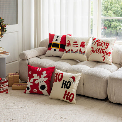 Cozy Square Christmas Decor Cushion Covers
