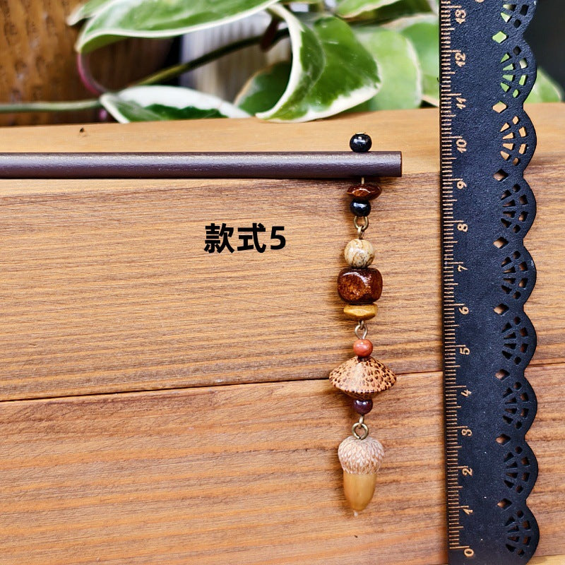 Vintage Floral Alloy Hair Stick Bohemian Headpiece