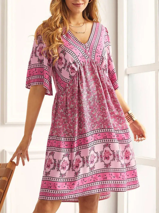Bohemian Beach Resort-Inspired Sexy Dress Cropped