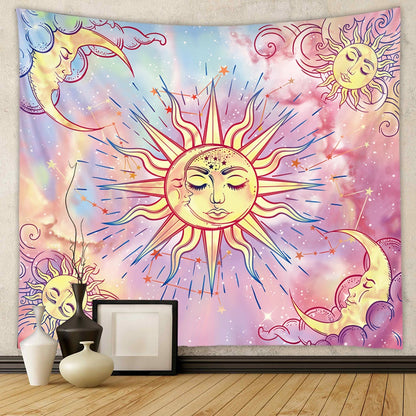 Bohemian Tapestry Room Decoration Hanging Cloth Datura Decorative Cloth Tapestry