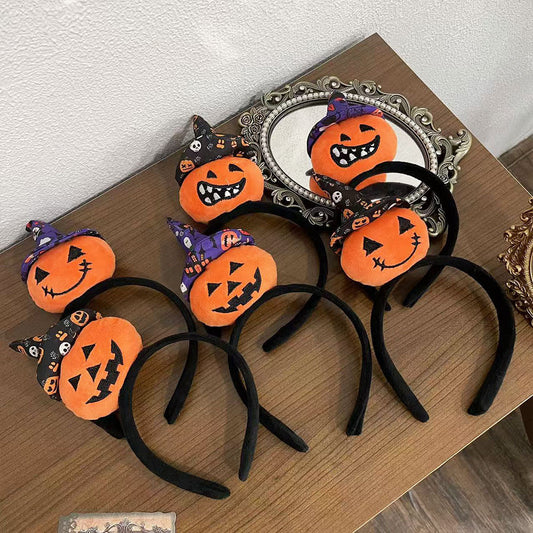 Halloween Doll Bat Pumpkin Headband