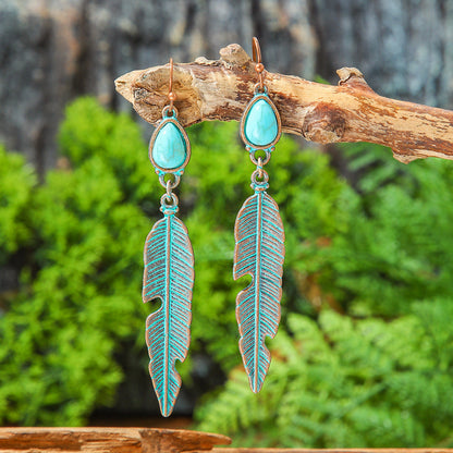 Bohemian Geometric Tassel Earrings Exotic Vacation Jewelry