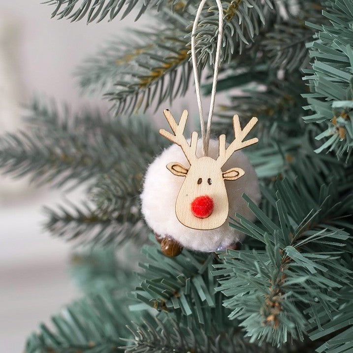 Christmas Tree Jingle Bell Bow Door Decoration