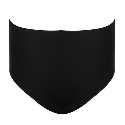 Girls' Two-Piece Swimwear Cute Solid Color Bikini