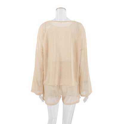 Simple Loose Casual Homewear Sets
