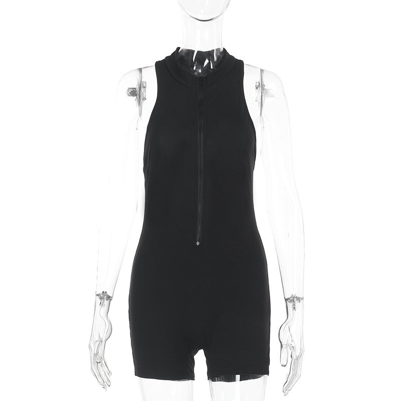 Sexy Hollow-Out Sleeveless Jumpsuit for Women