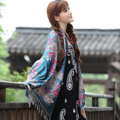 Nepal Ethnic Style Shawl Scarf
