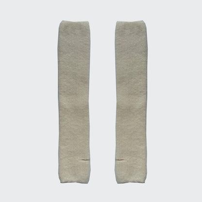 Women's Solid Color Wool Blend Knitted Ballet Socks