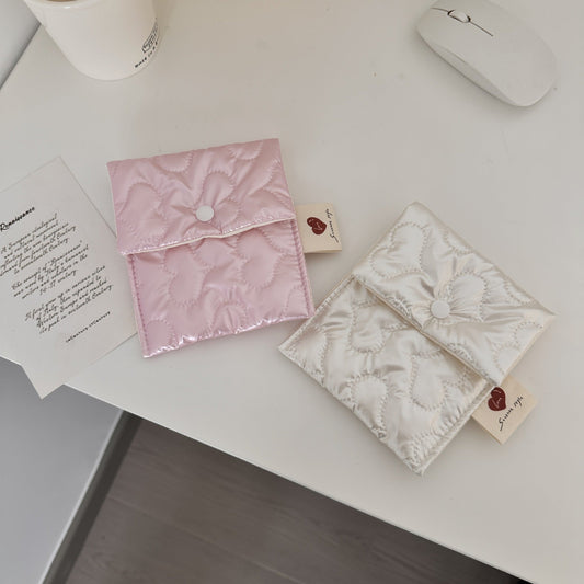 Love Bow Portable Mini Make Up Bag