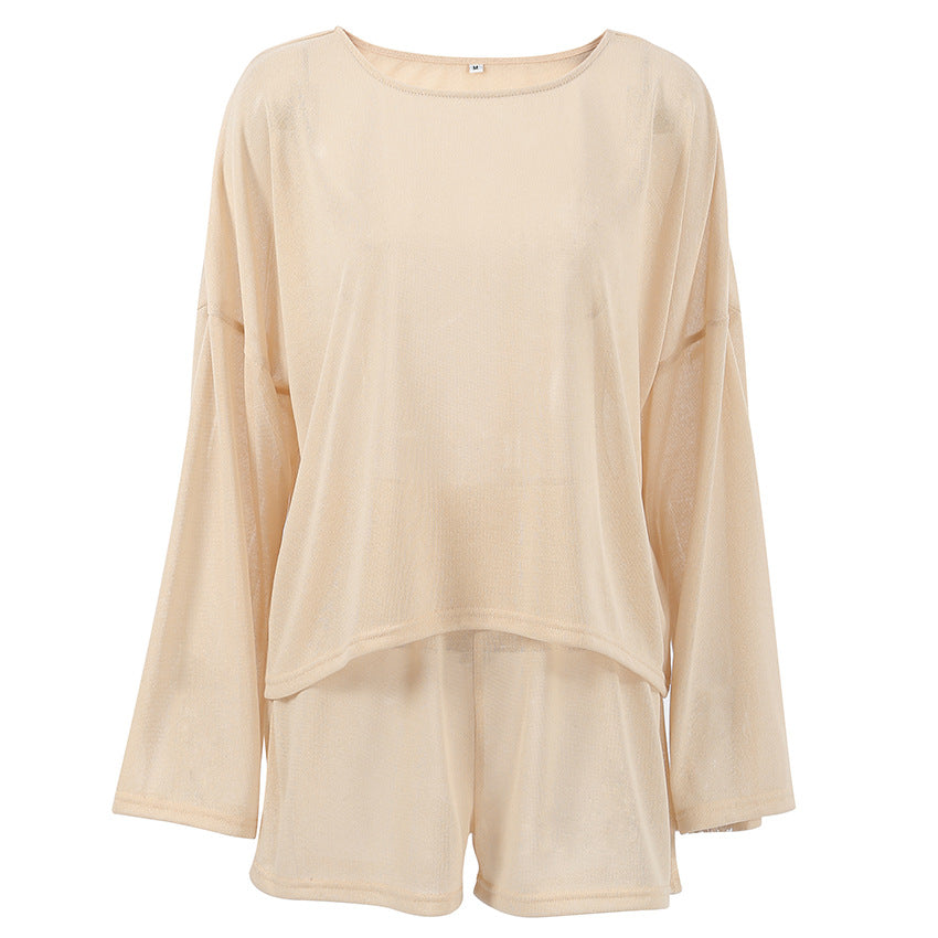 Simple Loose Casual Homewear Sets