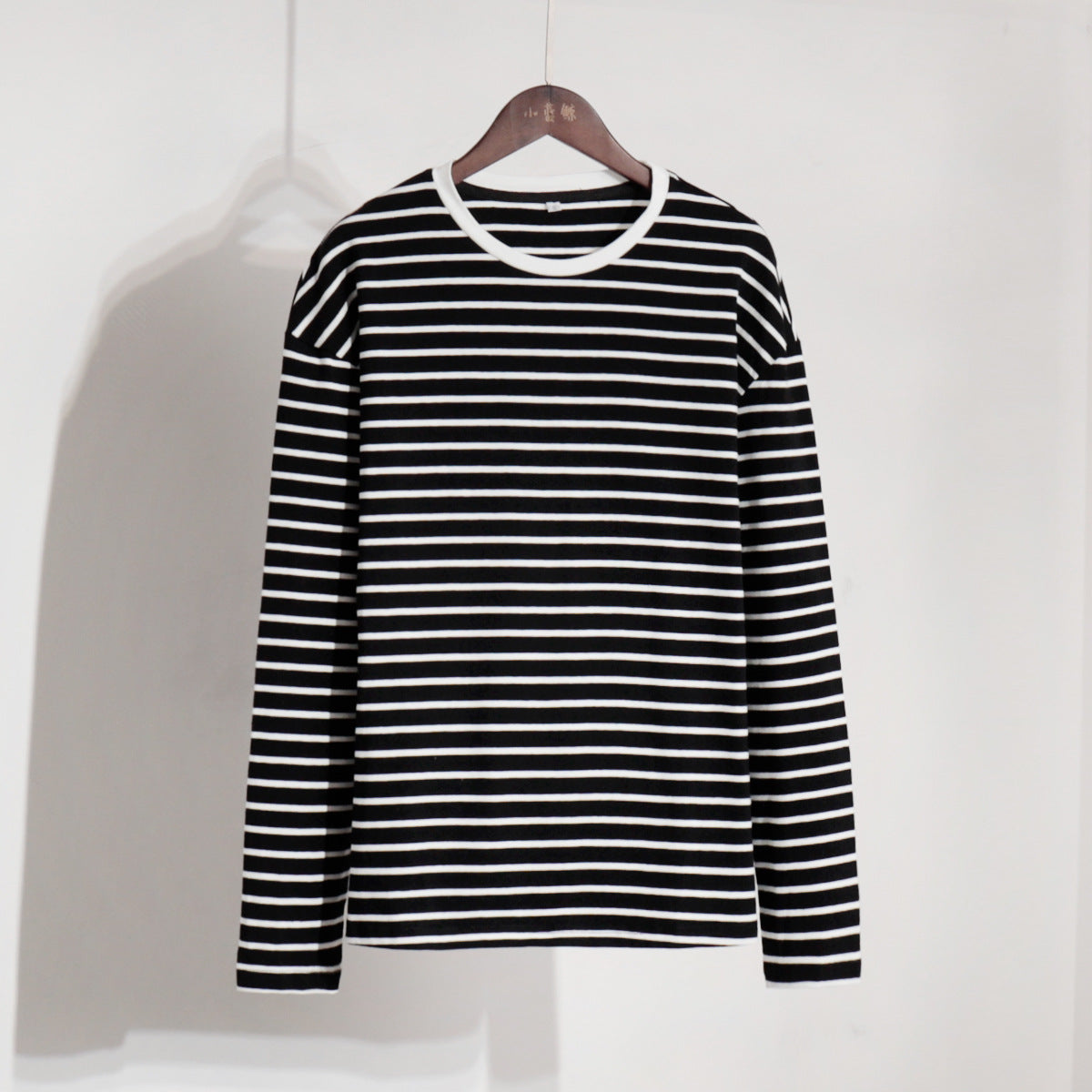 Long Sleeve Striped T-Shirt Casual Cotton Top