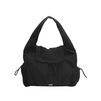 Trendy Nylon Shoulder Bag Casual Large Capacity Commuter Bag