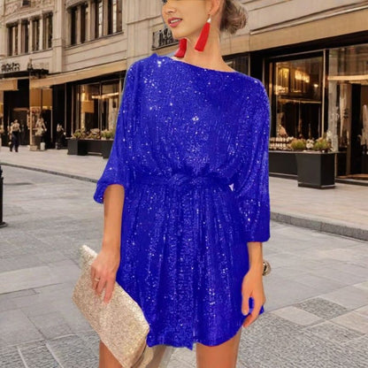 Glitter Sequin Dress for Festivals and Parties