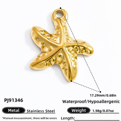 DIY Heart Butterfly Pendant Stainless Steel Jewelry Accessories