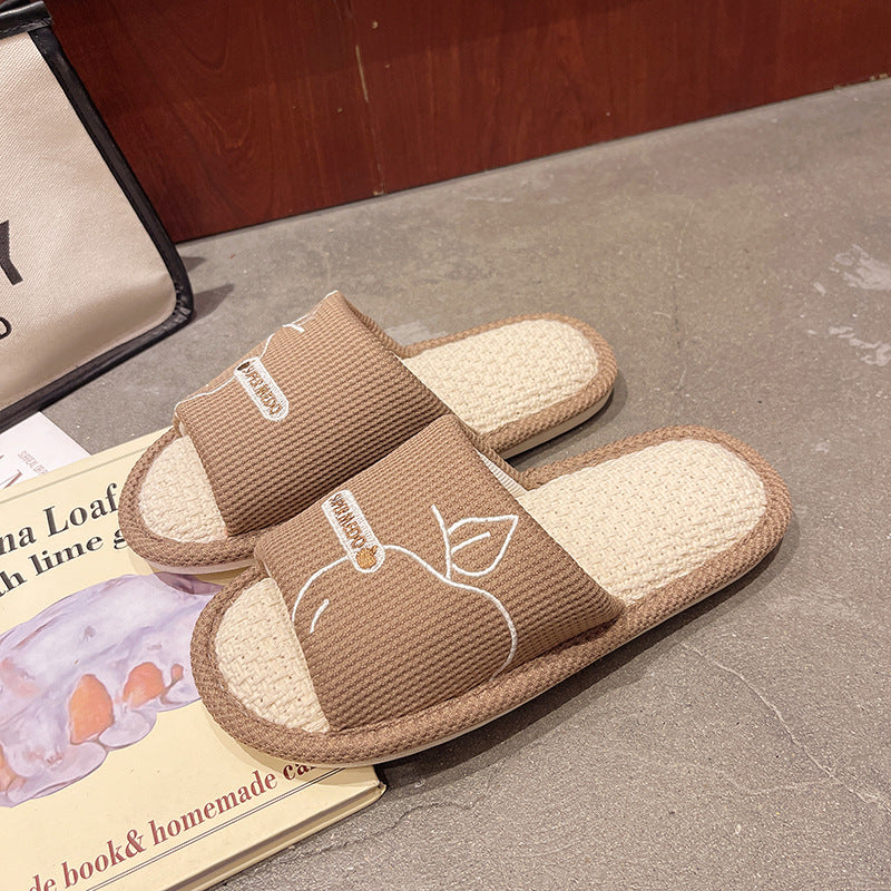 Slipeer - Linen Fruit Indoor Slippers
