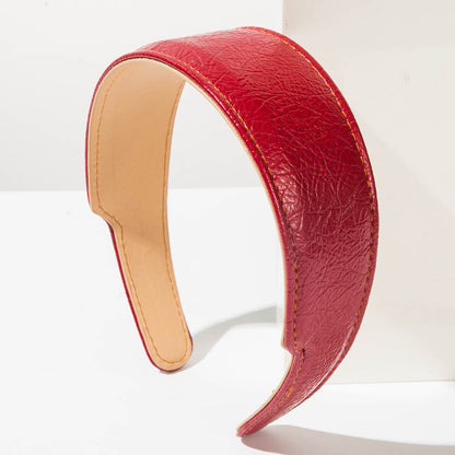 Minimalist Premium Leather Headband for Women