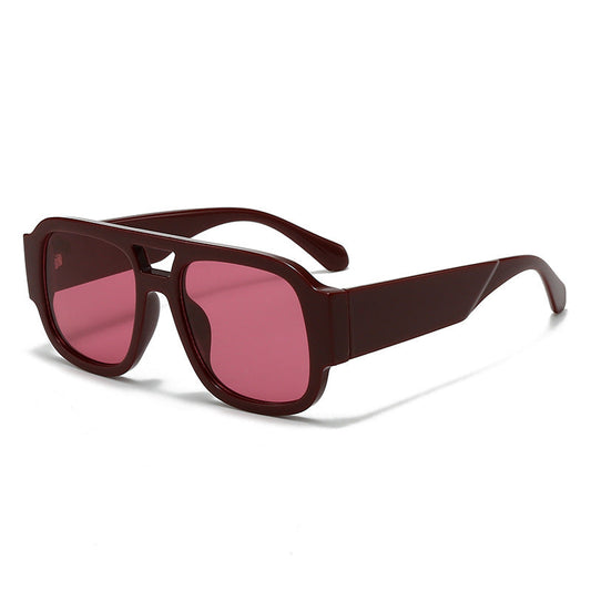 Trendy Casual Square Sunglasses for Men and Women