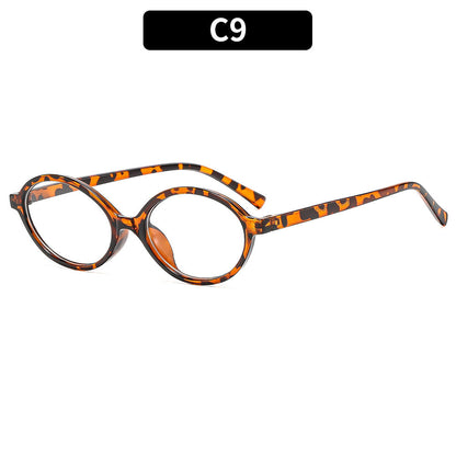 Oval Vintage Anti-Blue Light Fashion Sunglasses
