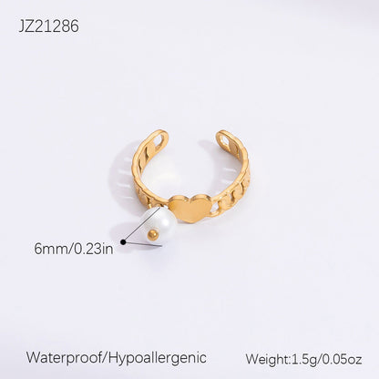 Gold Hollow Cross Earrings with Zircon Stones