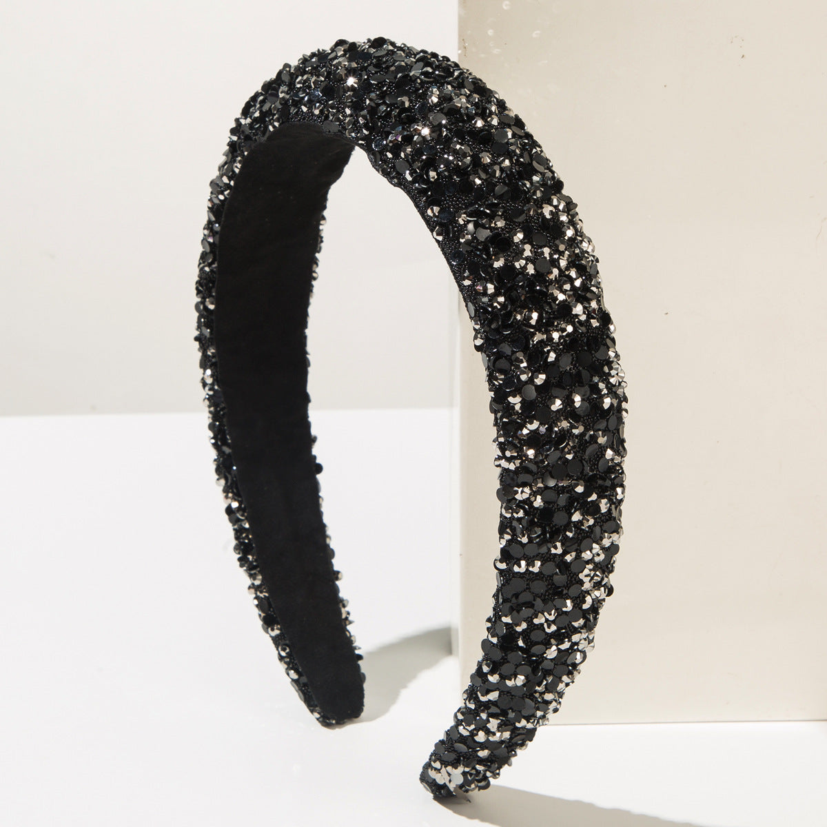 Dopamine Color Crystal Headband for Women - Chic and Versatile Hair Accessory