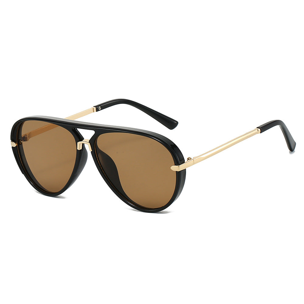 Trendy Oversized Sunglasses Retro Frog Eyewear