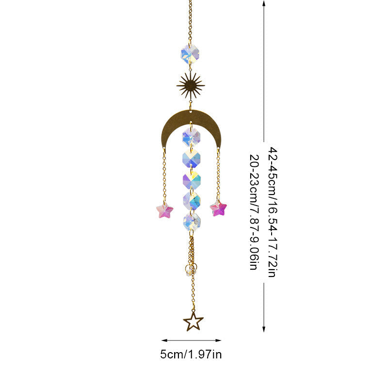 Window Colorful Hanging Crystal Decoration