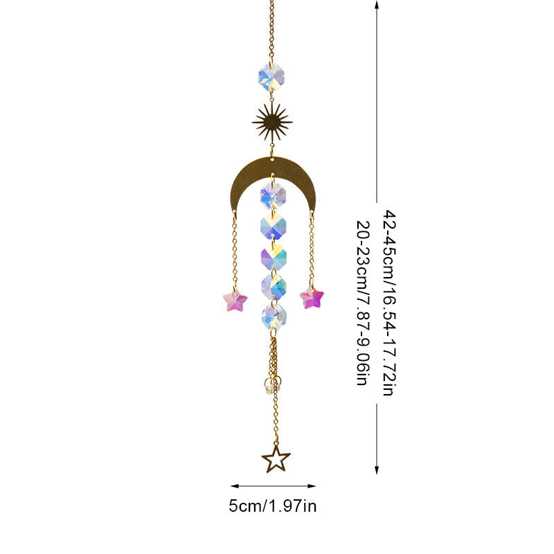 Window Colorful Hanging Crystal Decoration