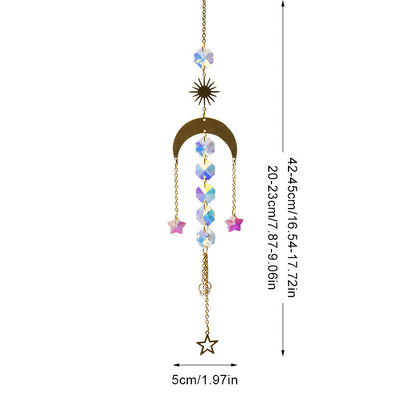 Window Colorful Hanging Crystal Decoration