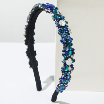 Baroque Style Floral Headband Elegant Hair Accessory