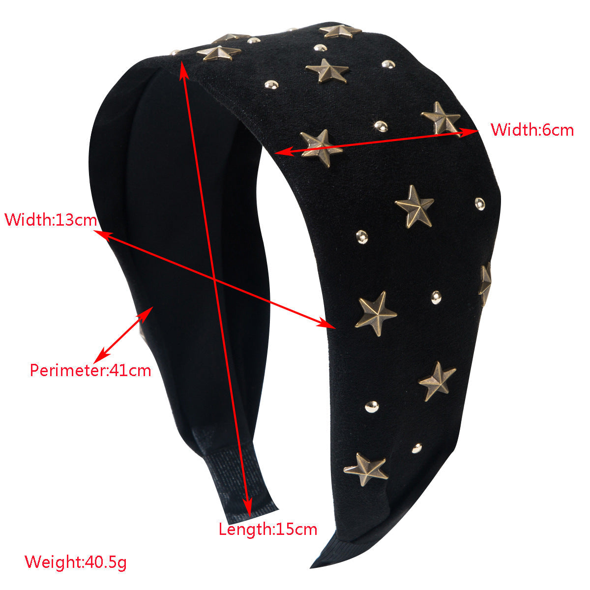 Star Studded Headbands Stylish Casual Hair Accessories