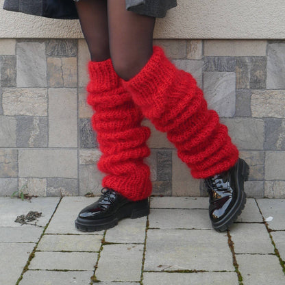 Mohair Long Pile Pile Socks Women Fashion Casual Knit Socks