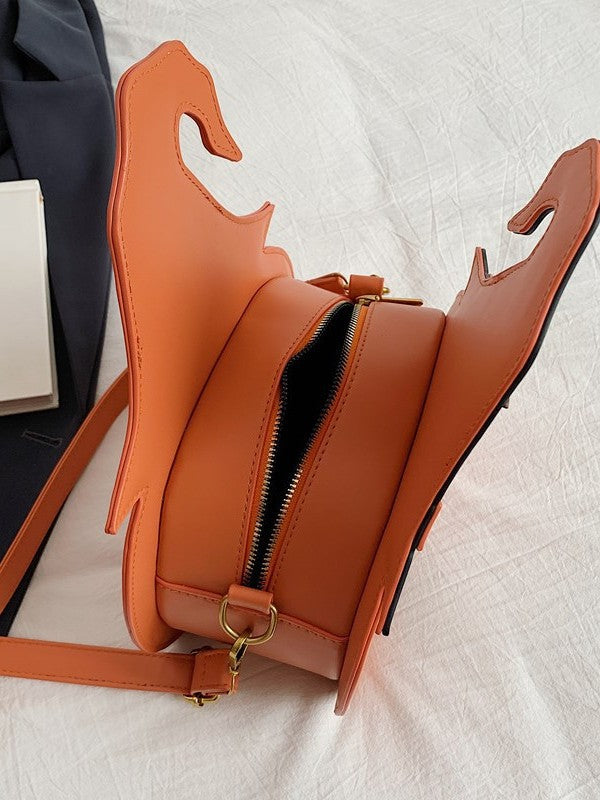 Halloween Pumpkin Crossbody Bag for Women