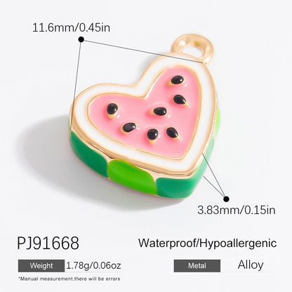 Alloy Pendant Necklace Trendy Fruit Design Handmade DIY Jewelry