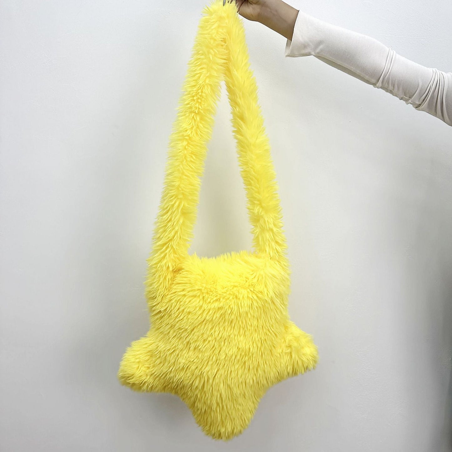 Furry Large Capacity Star-shaped Shoulder Bag