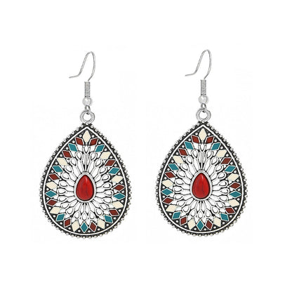 Trendy European & American Long Geometric Drop Earrings