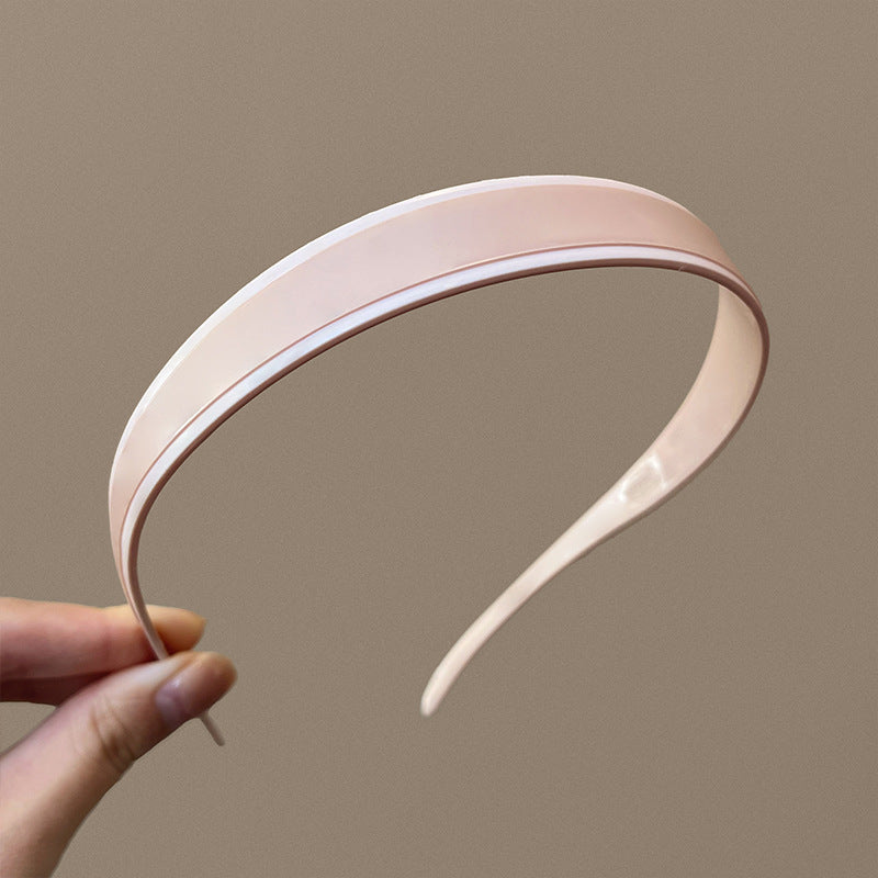 Simple Color Block Non Slip Headbands