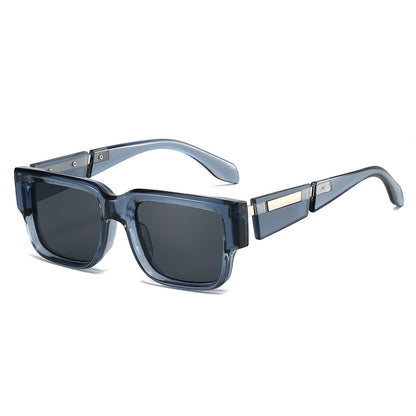 Trendy Retro Square Frame Sunglasses Stylish UV400 Protection