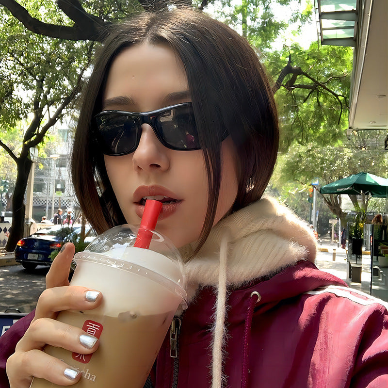 Y2K Cyberpunk Sport Sunglasses Stylish Futuristic Shades