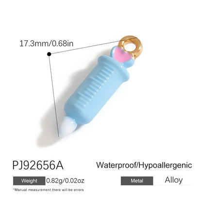 Alloy DIY Cartoon Car Pendant Droplet Decor