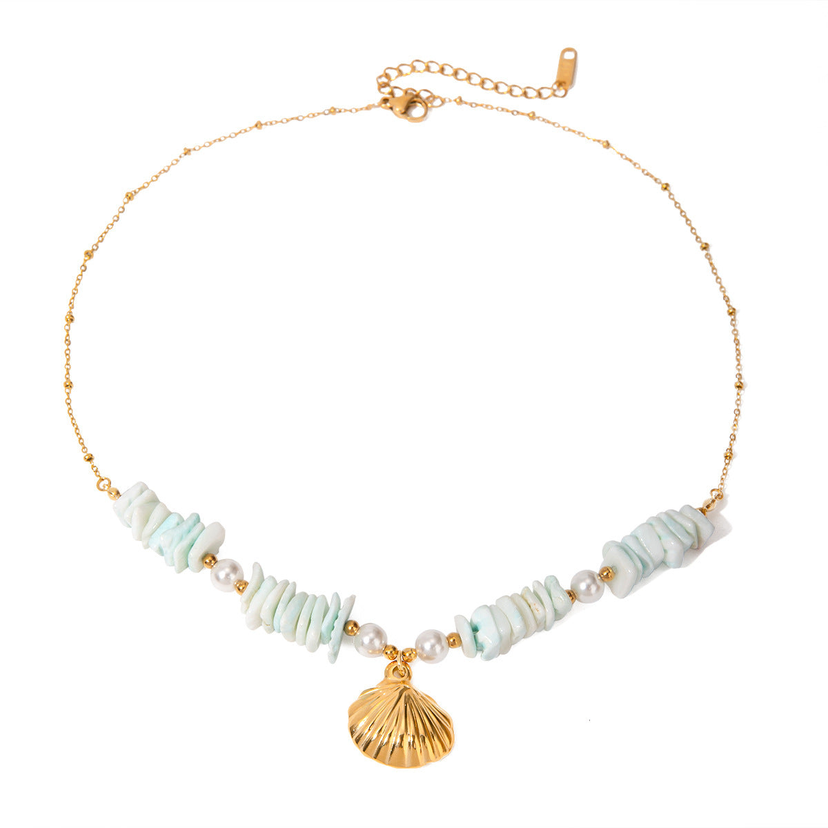 Pearl Shell Pendant Cute Necklace
