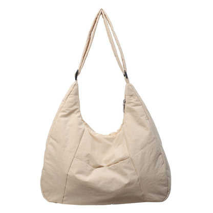 Casual Nylon Tote Quilted Crossbody Bag